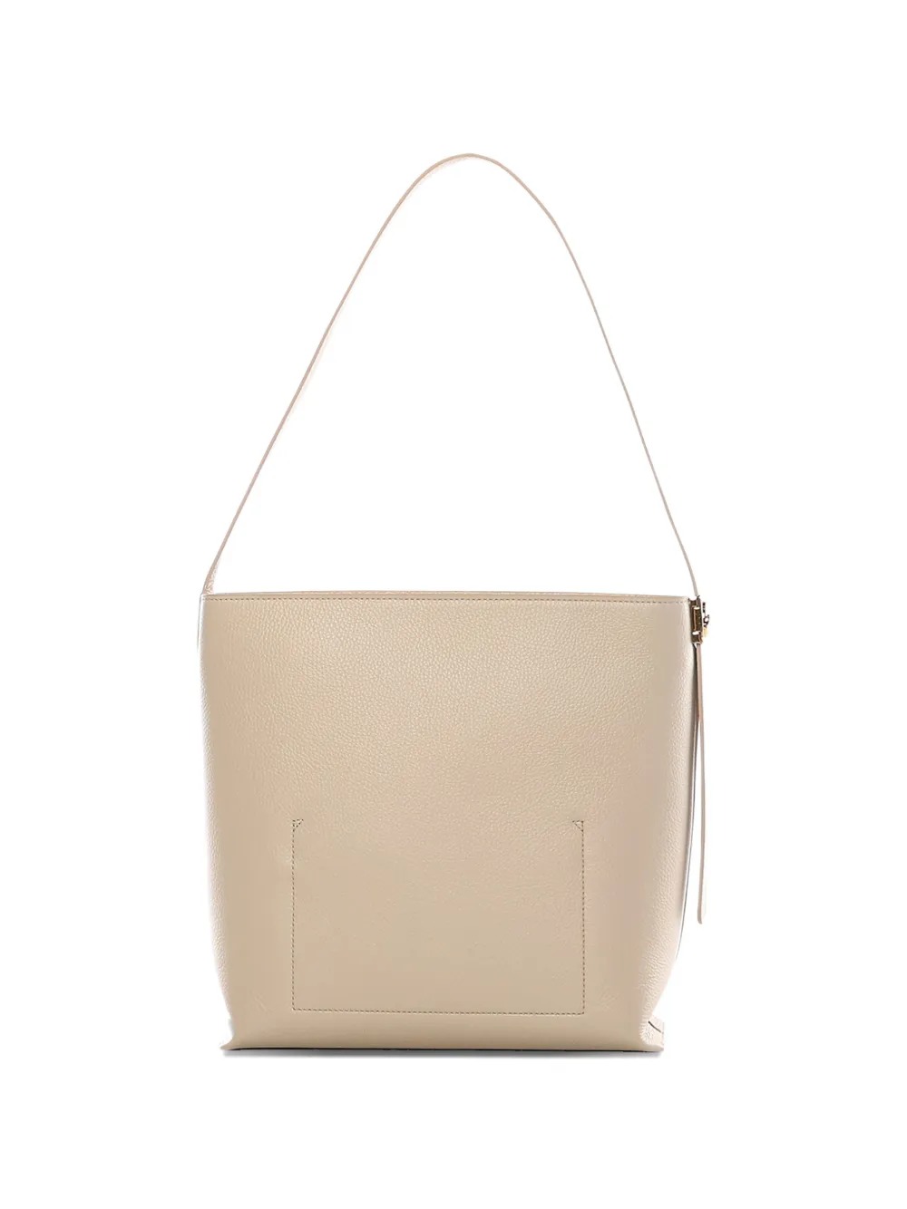 Coccinelle pebble-grain shoulder bag - Beige