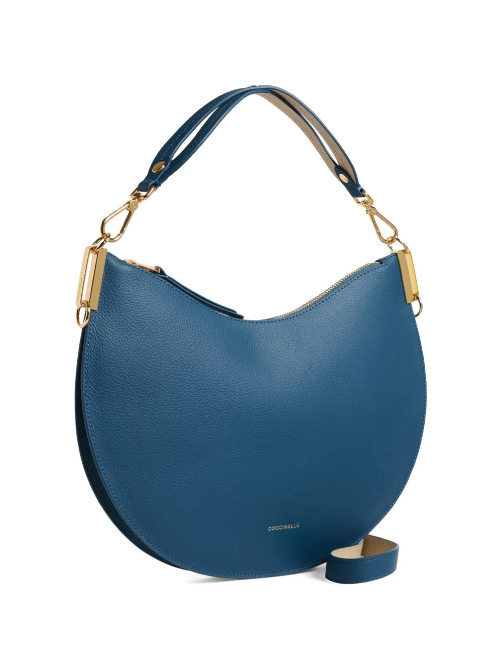 Coccinelle Sunup medium ronde schoudertas Blauw