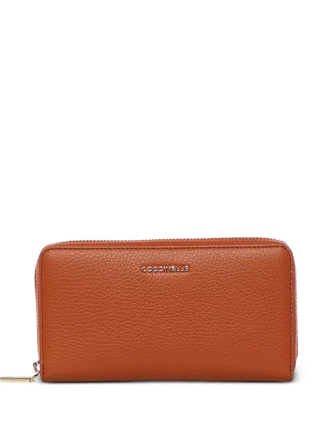 Coccinelle zip leather wallet