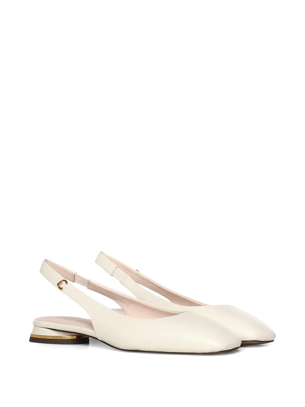 Coccinelle C-Everyday slingback muiltjes Beige
