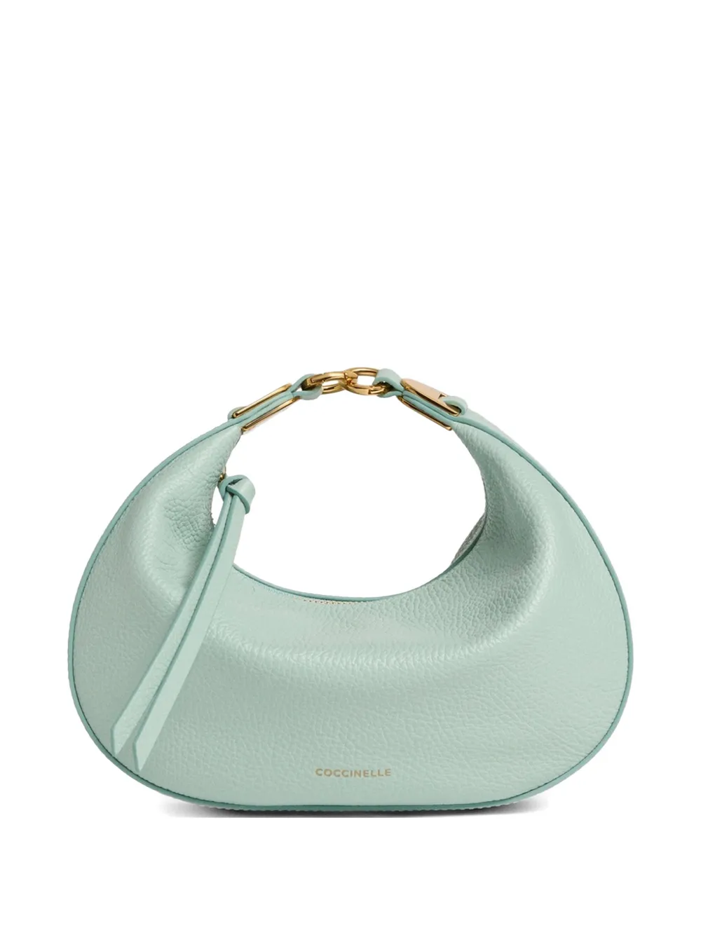 Coccinelle logo-detail shoulder bag - Verde