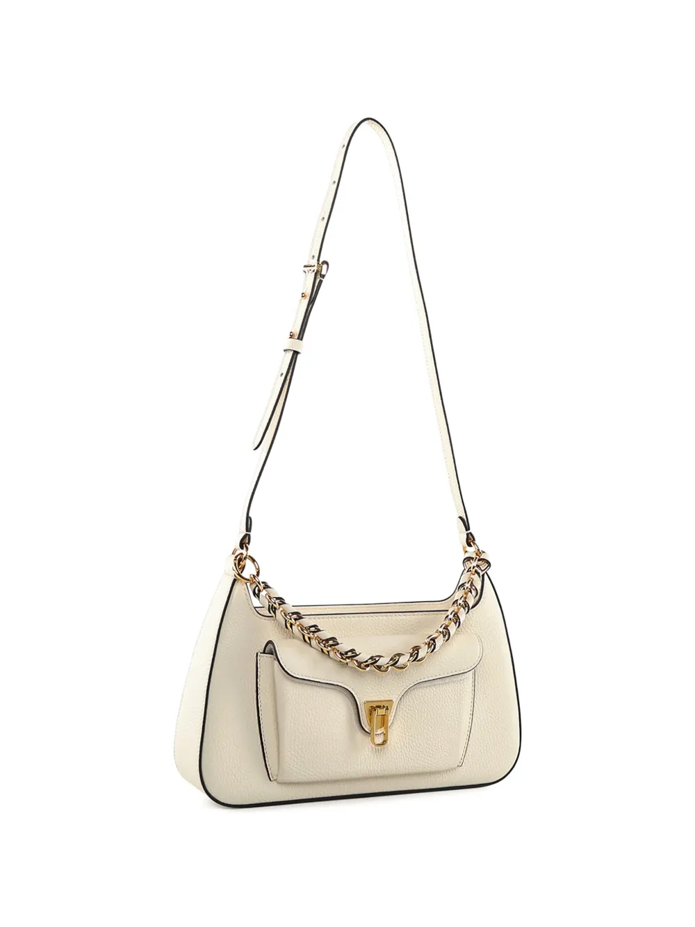 Chain Leather Shoulder Bag