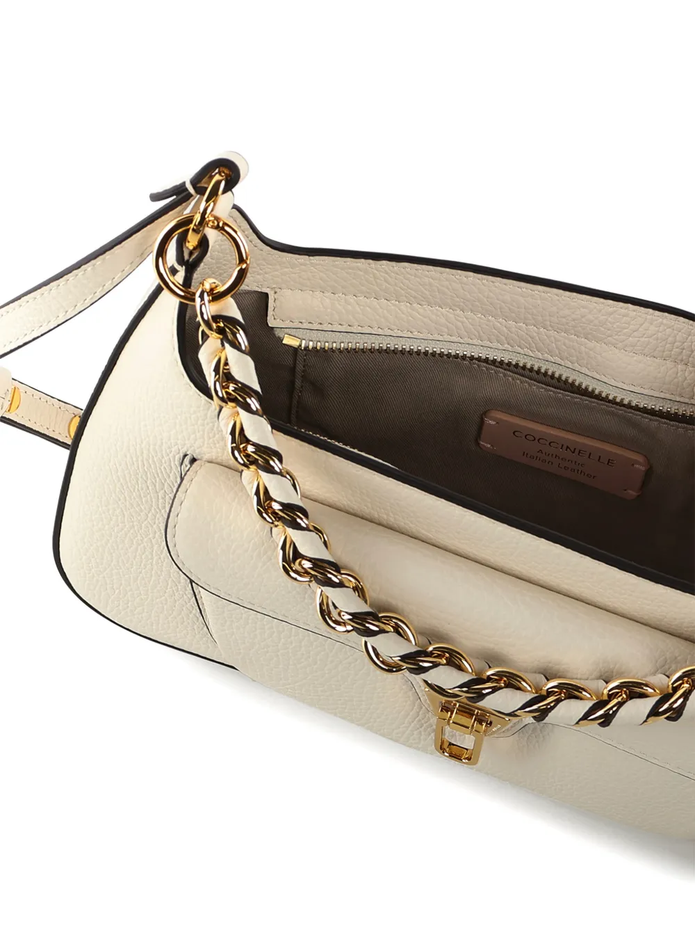 Chain Leather Shoulder Bag