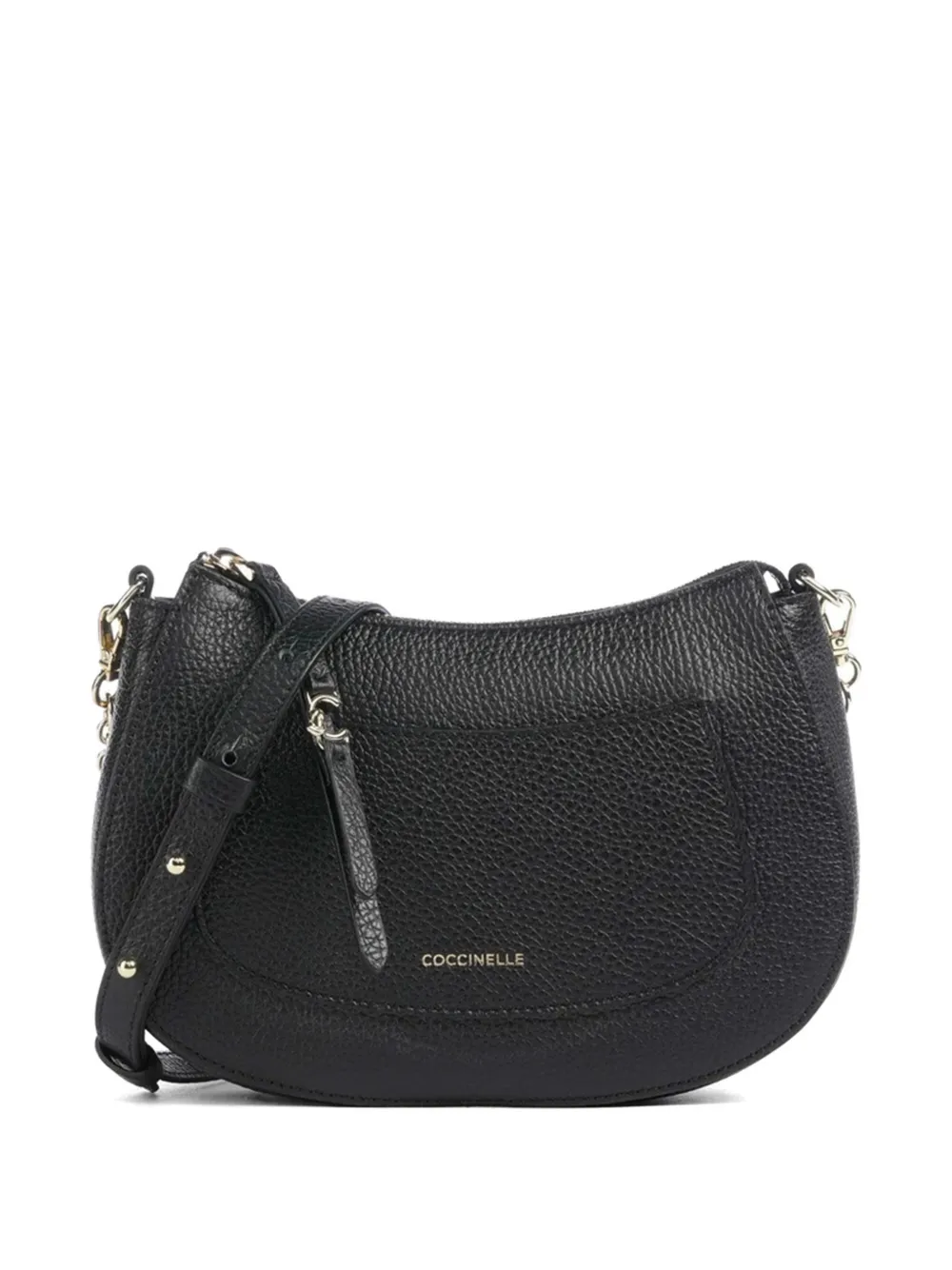 Coccinelle leather shoulder bag - Nero