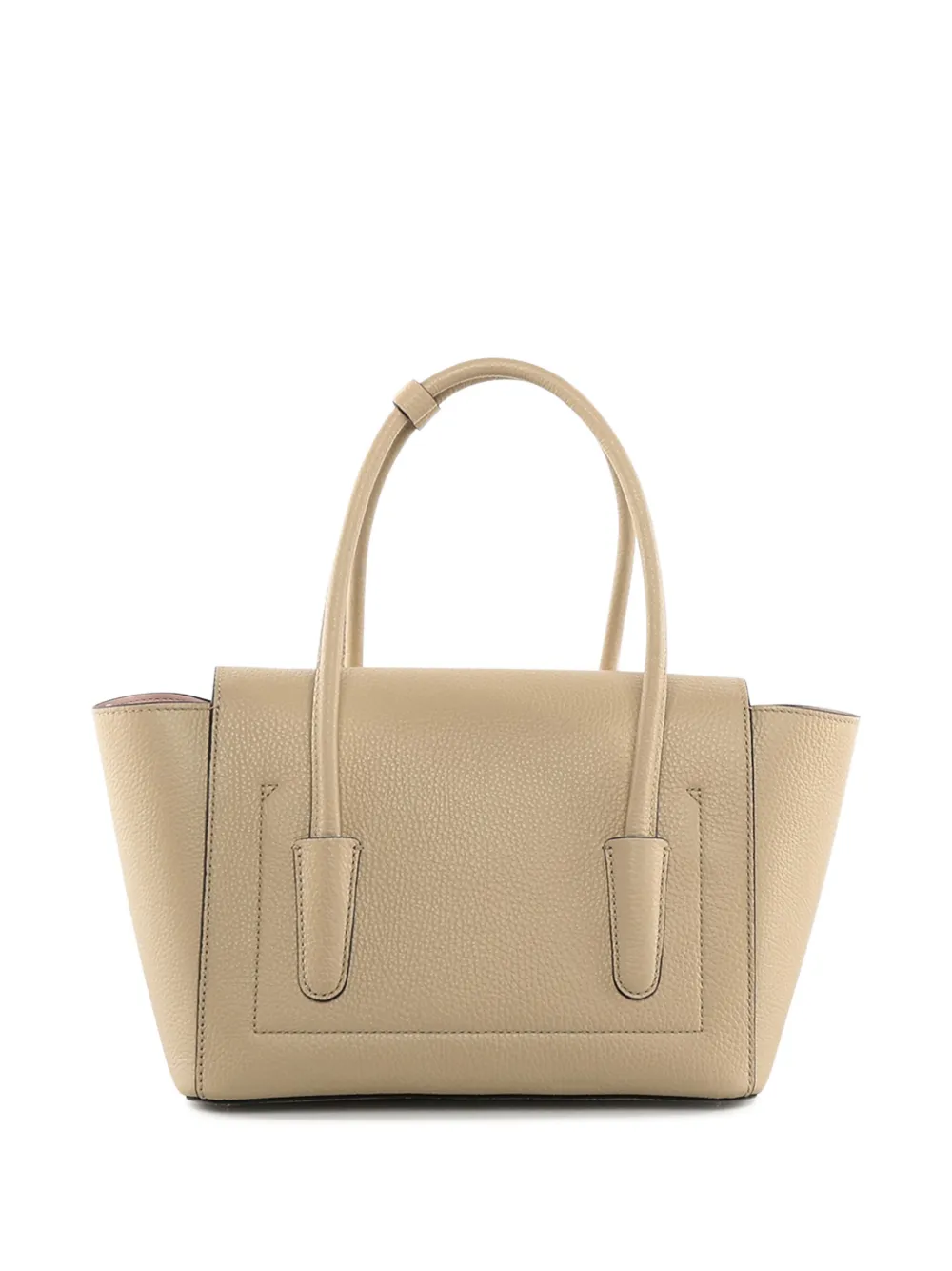 Coccinelle medium leather tote bag - Beige