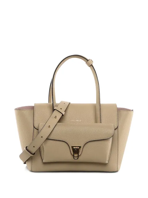 Coccinelle medium leather tote bag