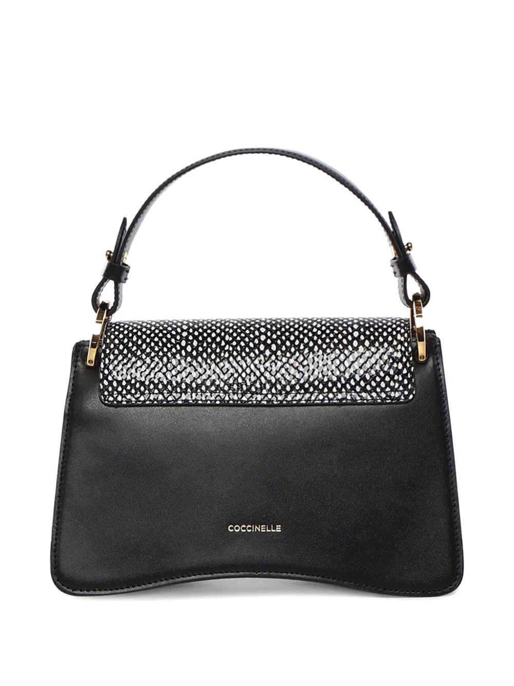 Coccinelle printed-leather tote bag - Wit