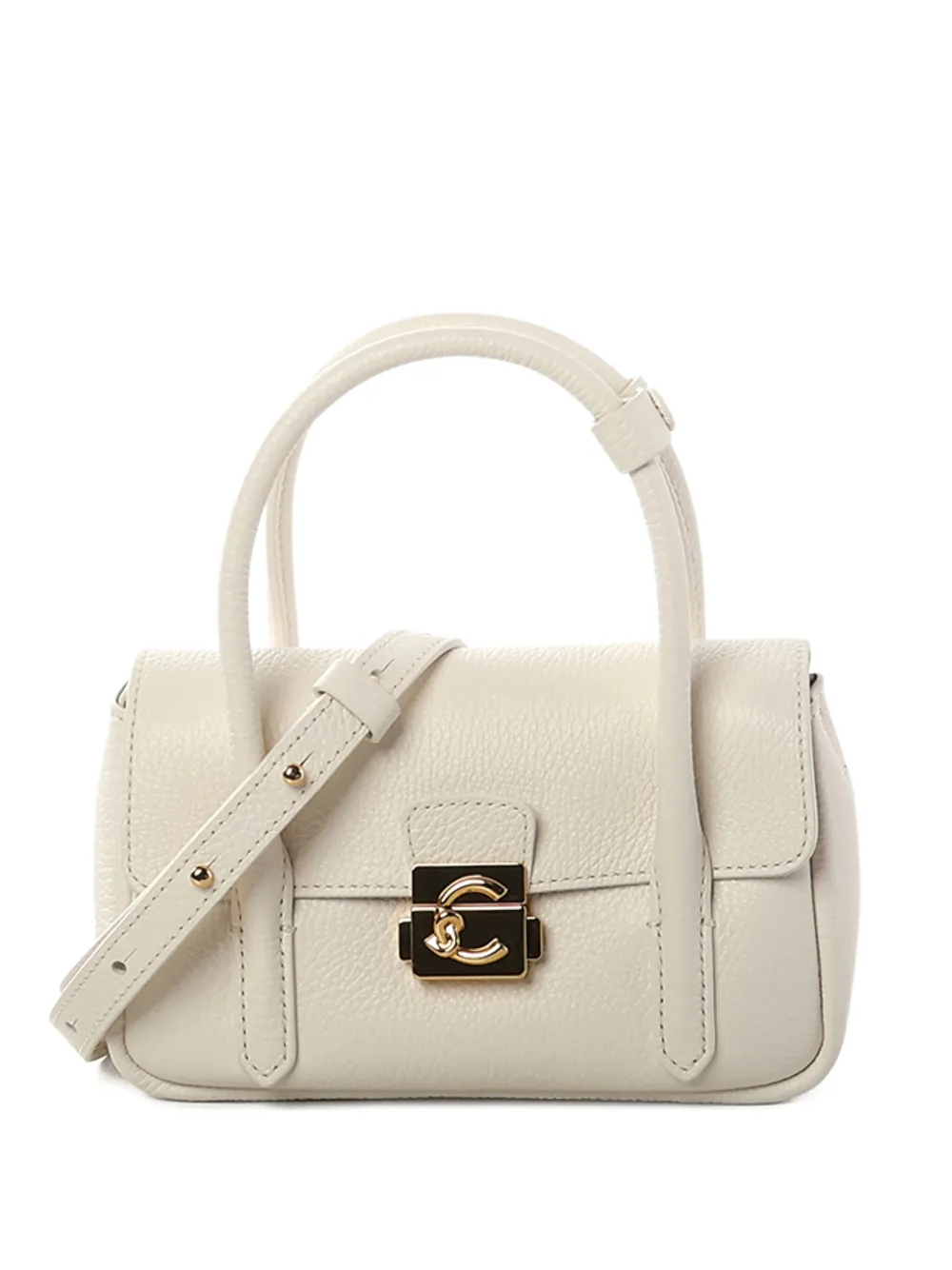 Coccinelle leather tote bag - Toni neutri