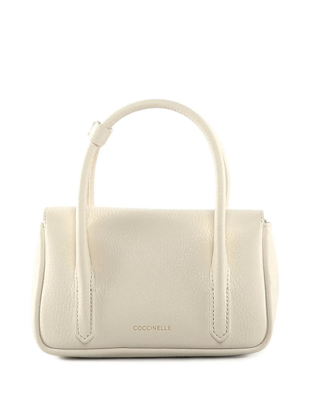 Coccinelle leather tote bag - Beige