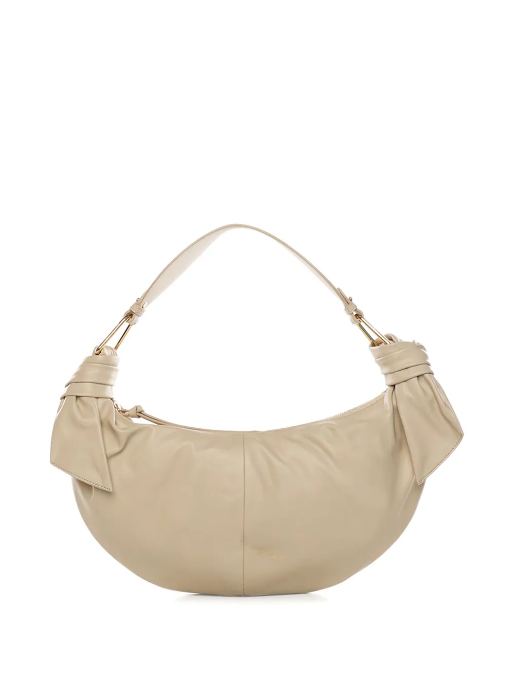Coccinelle medium knotted tote bag - Toni neutri