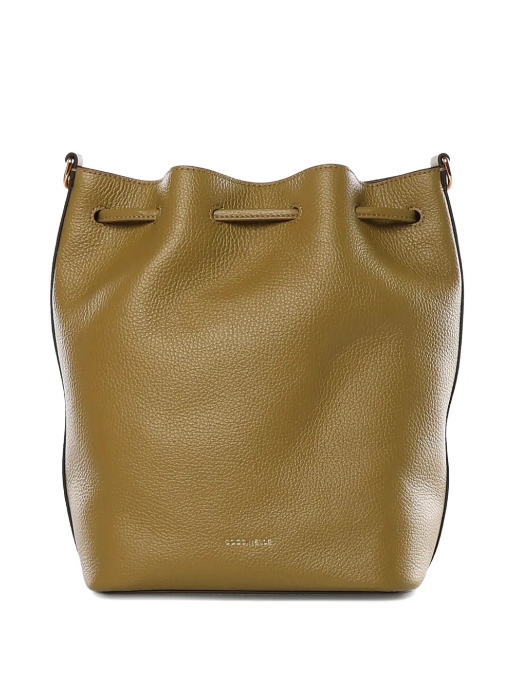 Coccinelle Beat Generation leren bucket-tas met trekkoord Groen