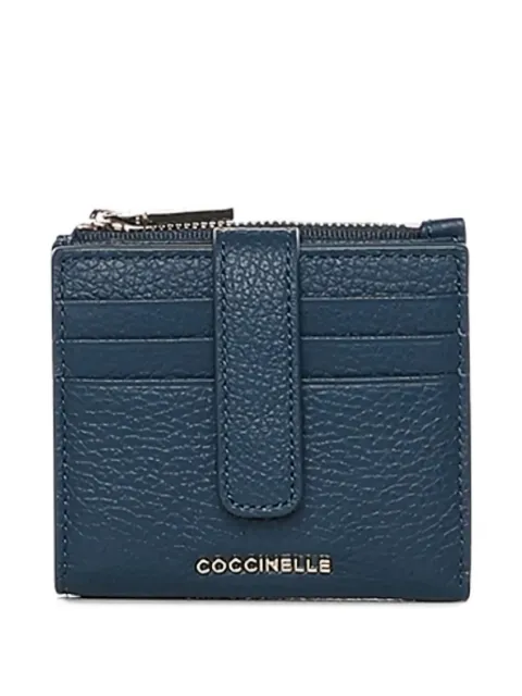 Coccinelle zip leather wallet