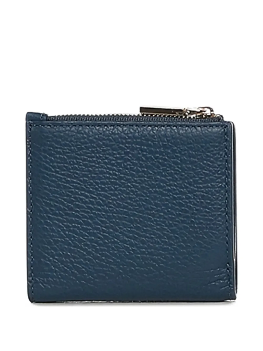 Coccinelle zip leather wallet - Blauw