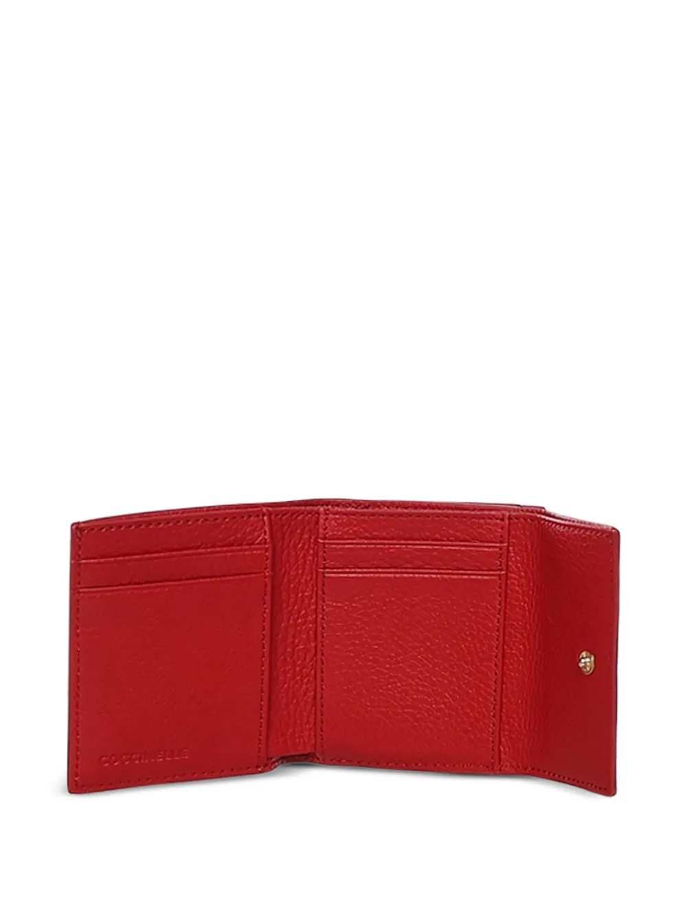 Coccinelle Portemonnee met logodetail Rood