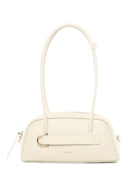 Coccinelle zip pebbled shoulder bag