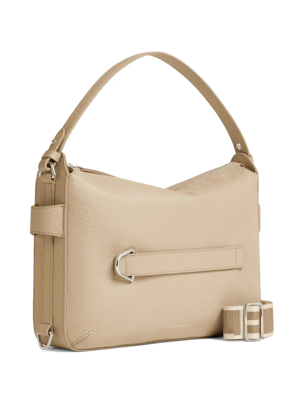 Coccinelle Leren shopper Beige