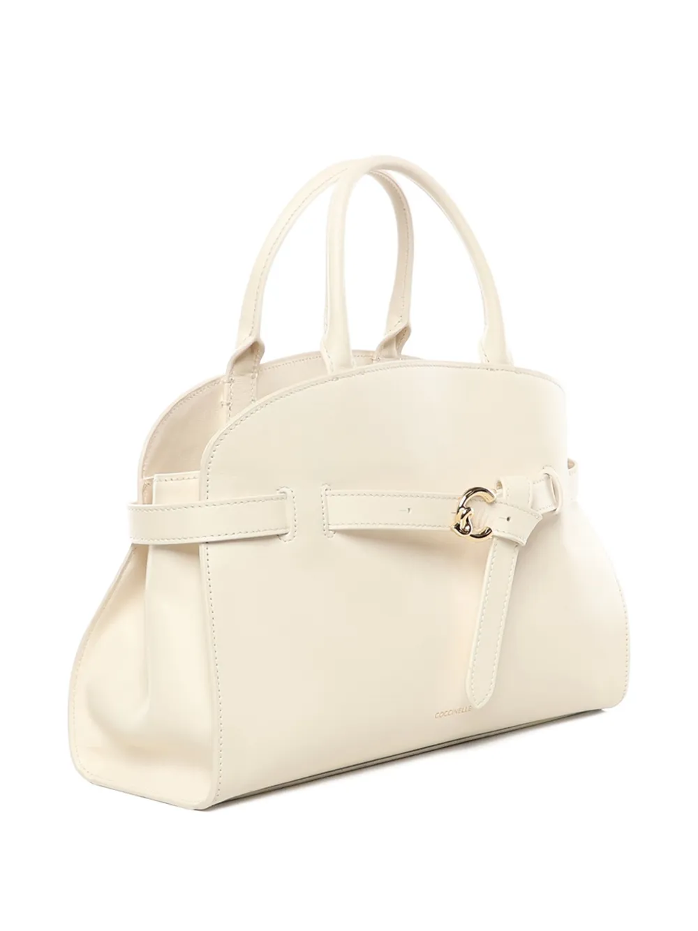 Coccinelle Shopper met gespband Wit