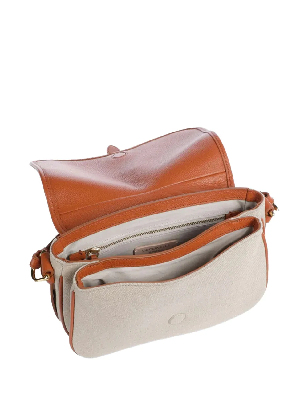Coccinelle Kleine Mavery shopper met omslag Beige
