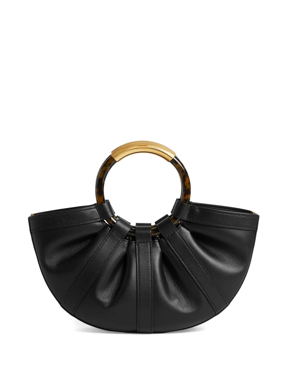 Coccinelle Shel medium shopper met ronde handgreep Zwart