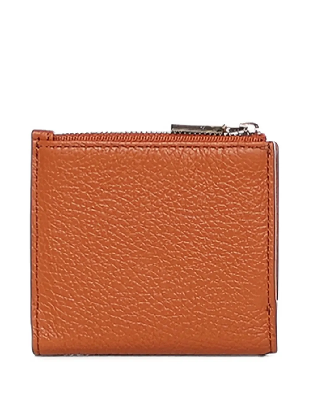 Coccinelle tab leather wallet - Bruin