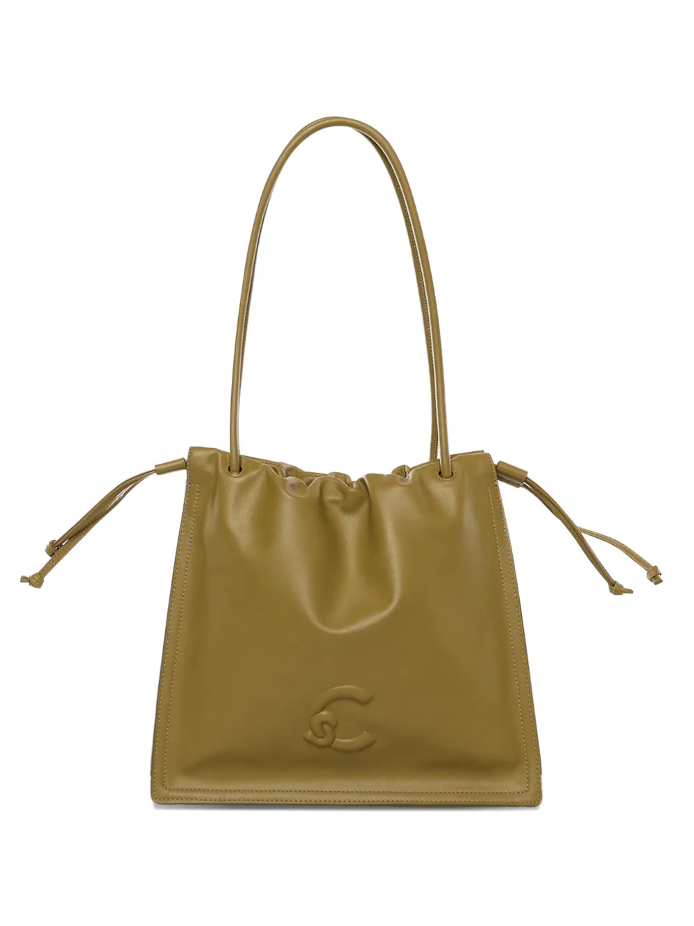 Coccinelle Dulse drawstring tote bag - Verde