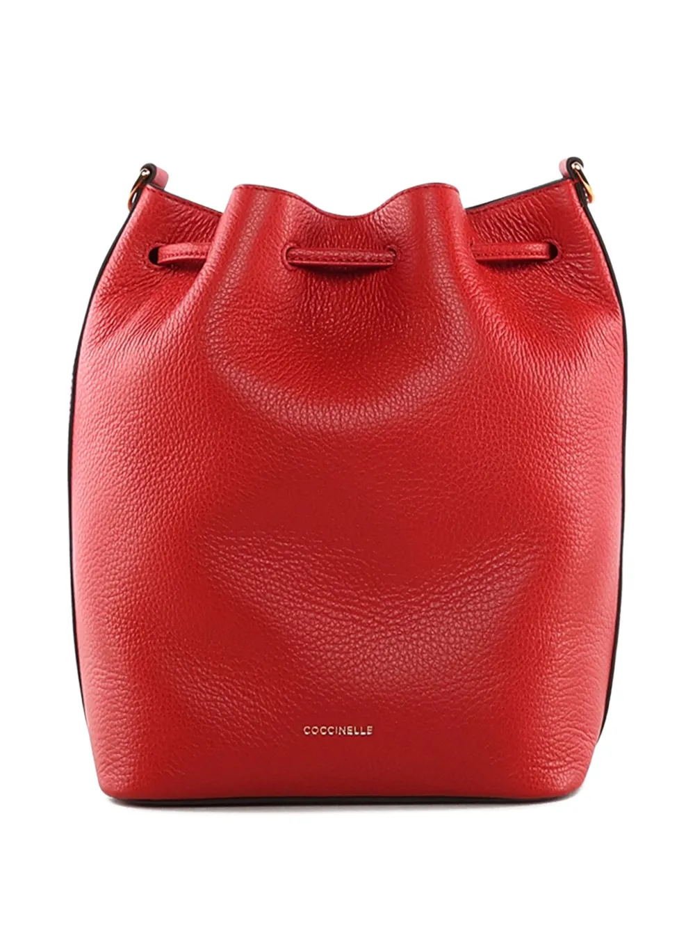 Coccinelle Beat Generation medium leren bucket-tas Rood