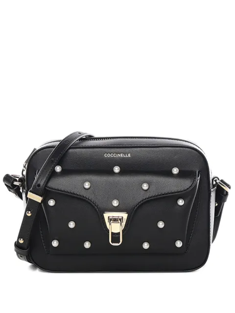 Coccinelle pearl-embellished shoulder bag