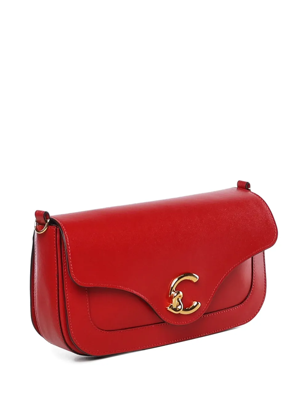 Coccinelle C-Me schoudertas met logo Rood