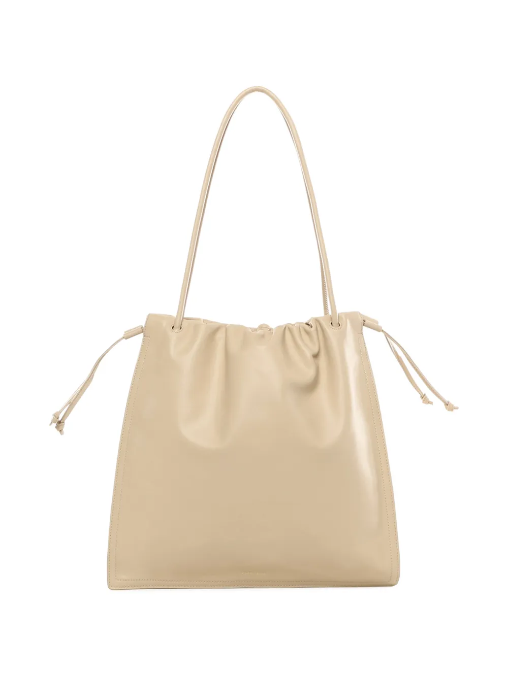 Coccinelle large Dulse drawstring-fastening tote bag - Beige