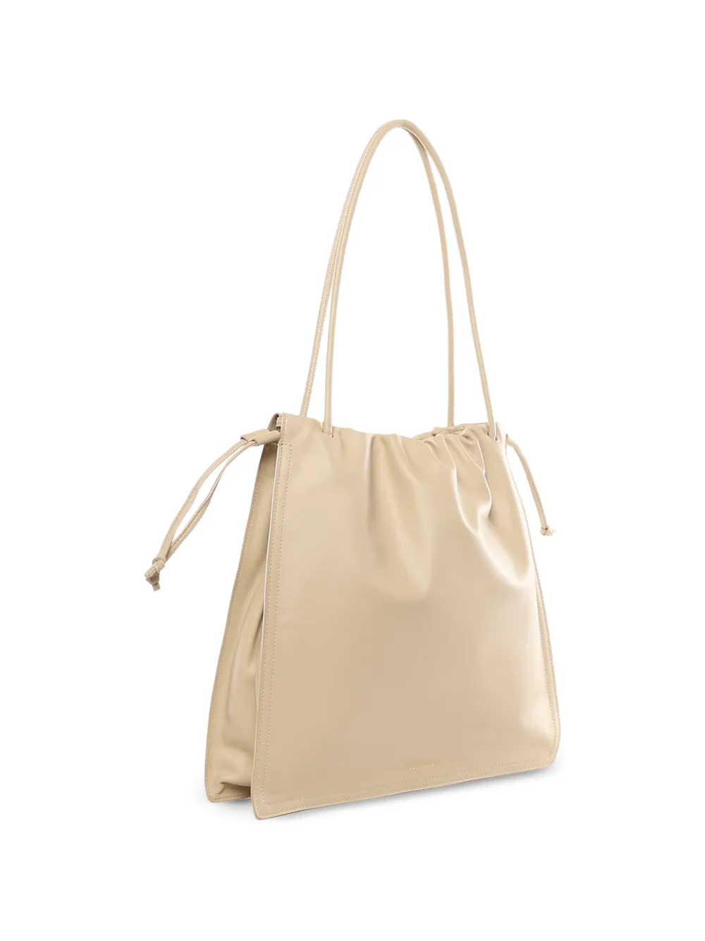 Coccinelle Dulse grote shopper met trekkoord Beige