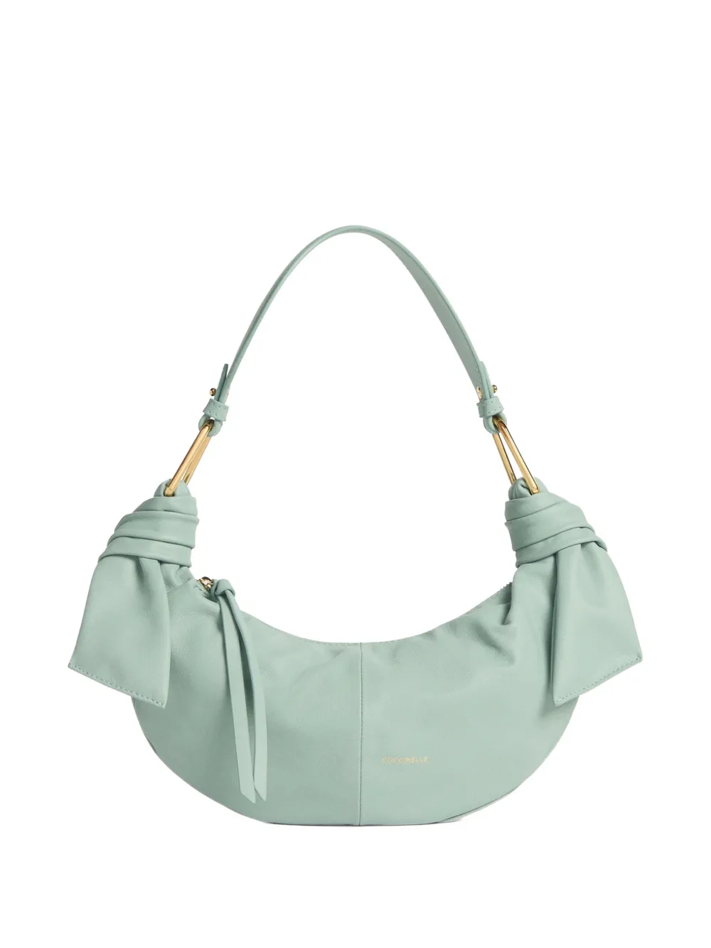 Coccinelle small Furoshiki shoulder bag - Verde
