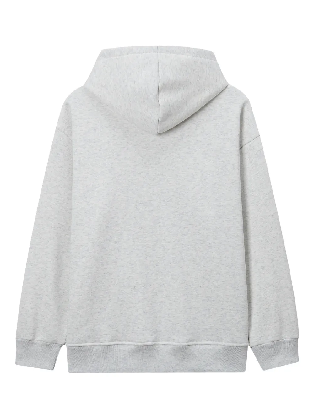 Mini Cream Panda Hooded Sweater In Gray