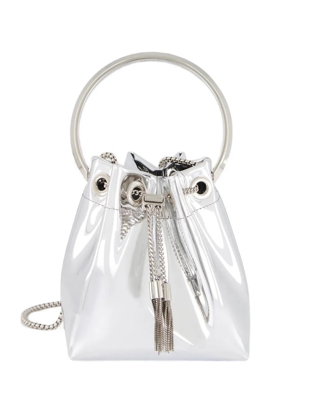 Jimmy Choo Bon Bon bucket bag - Argento