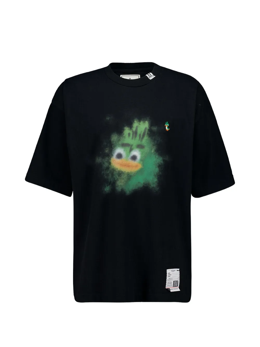 Maison MIHARA YASUHIRO Leon printed T-shirt - Schwarz