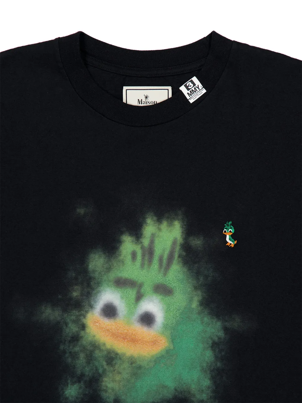 Maison MIHARA YASUHIRO Leon T-shirt met print Zwart