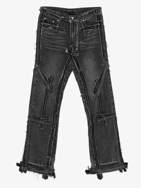 Who Decides War Ausgefranste Exposure Jeans