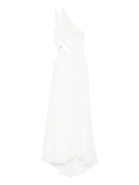 Cult Gaia Zan one-shoulder ring gown dress