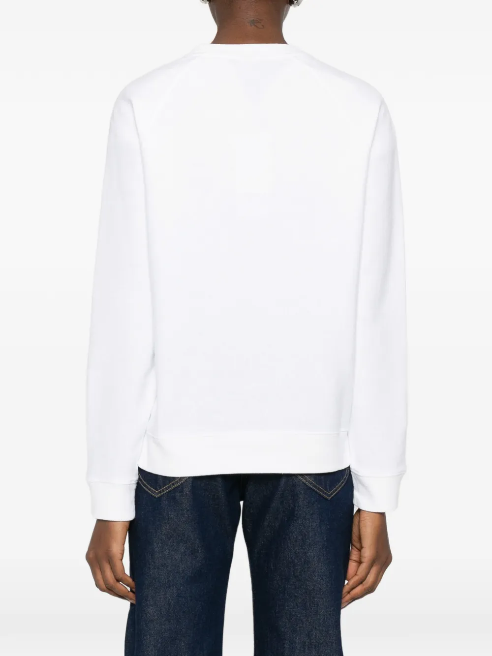 Sporty And Rich Logo-print Sweatshirt In White