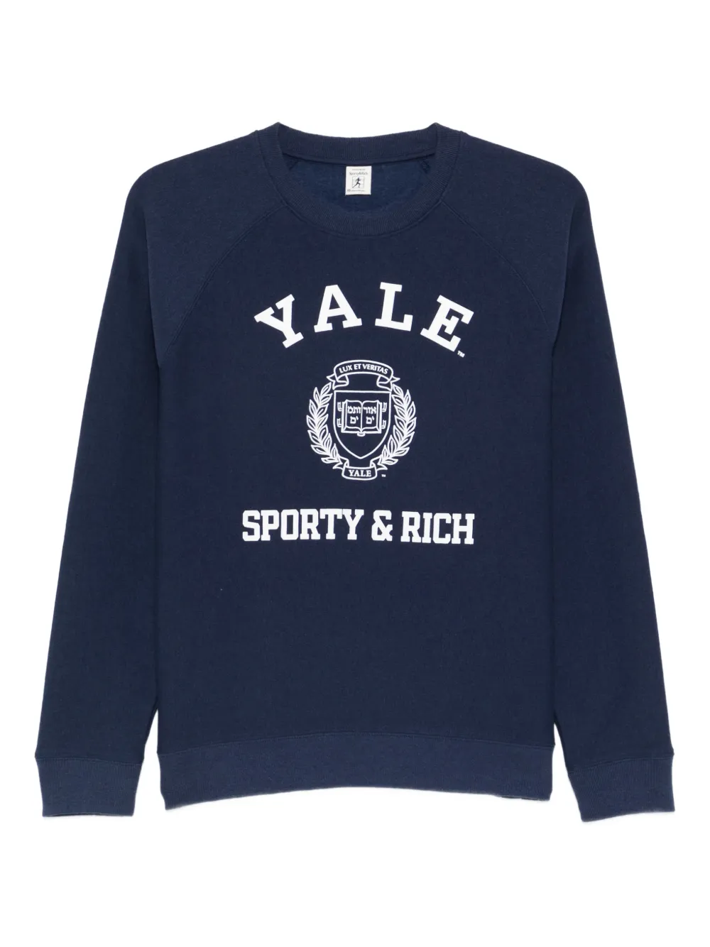 Sporty & Rich graphic-print sweatshirt - Blu