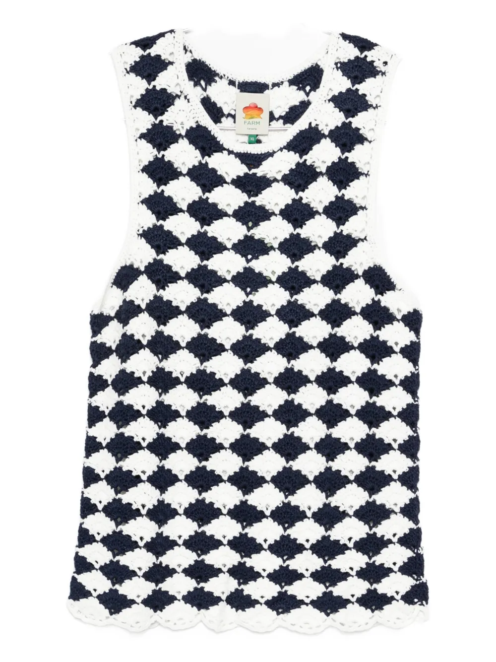 FARM Rio knitted dress - Blu