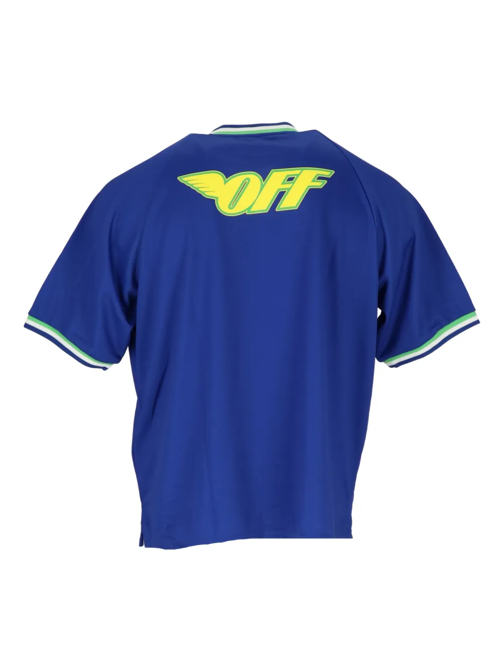 Off-White multi-patch T-shirt - Blauw