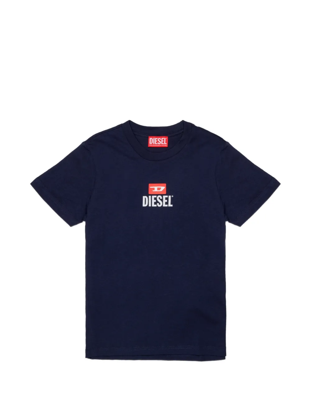 Diesel Kids T-shirt con logo - Blu