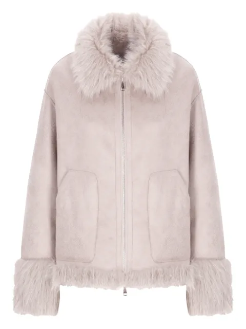 Betta Corradi faux-fur collar coat