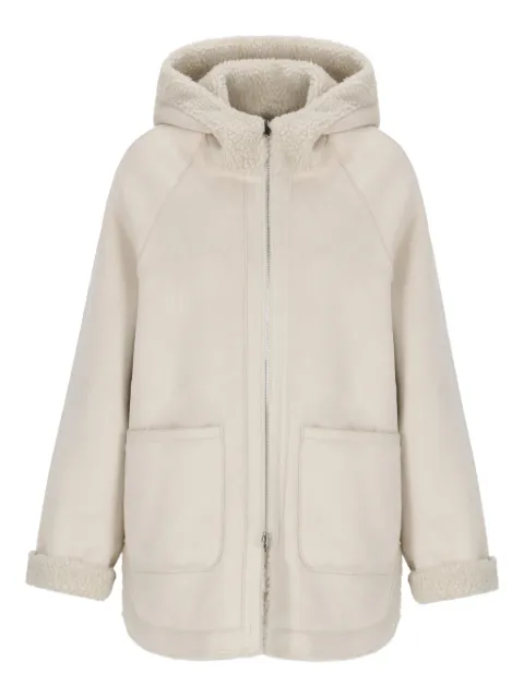 Betta Corradi reversible hooded coat