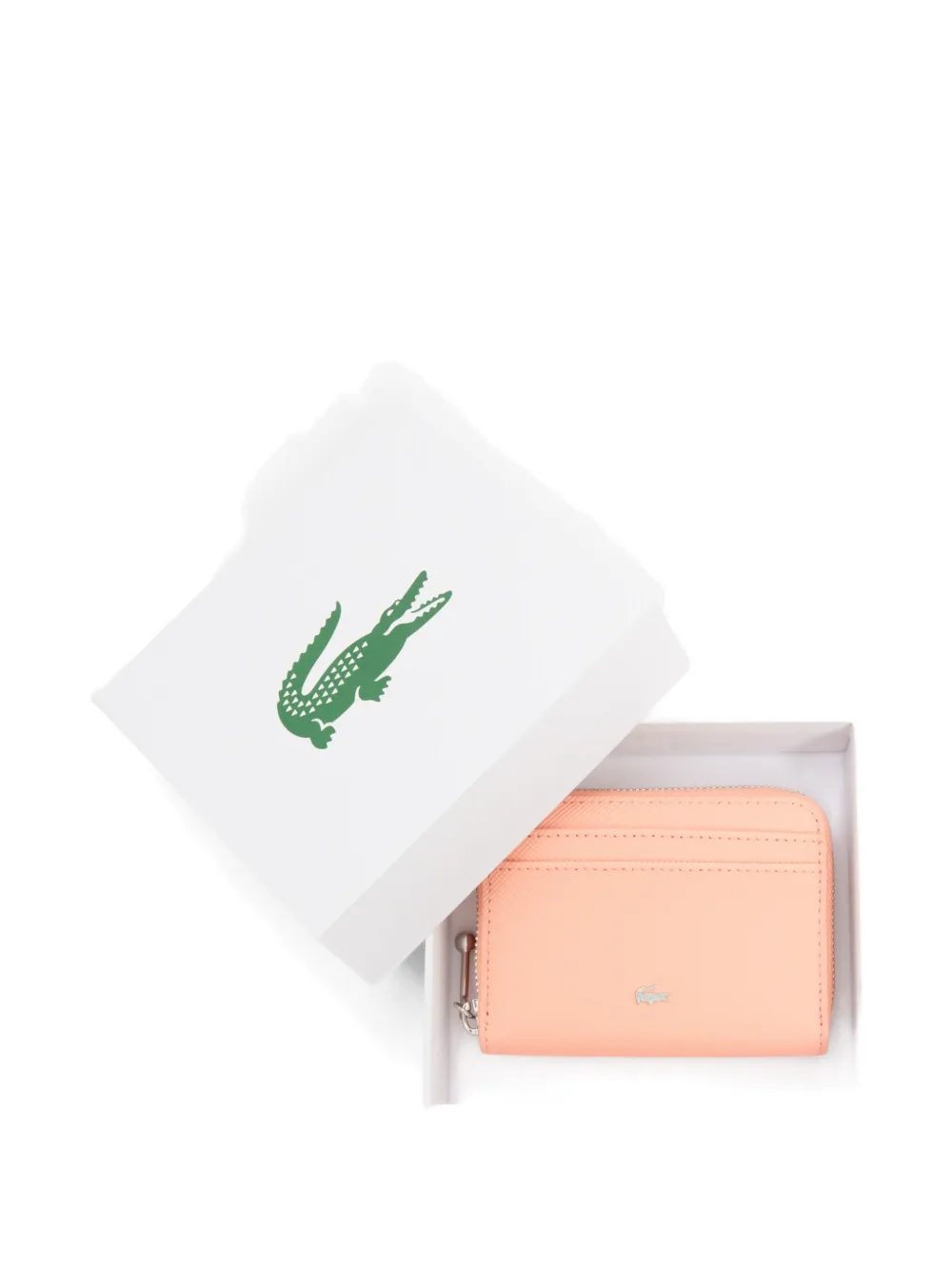 Lacoste Pasjeshouder met rits Roze