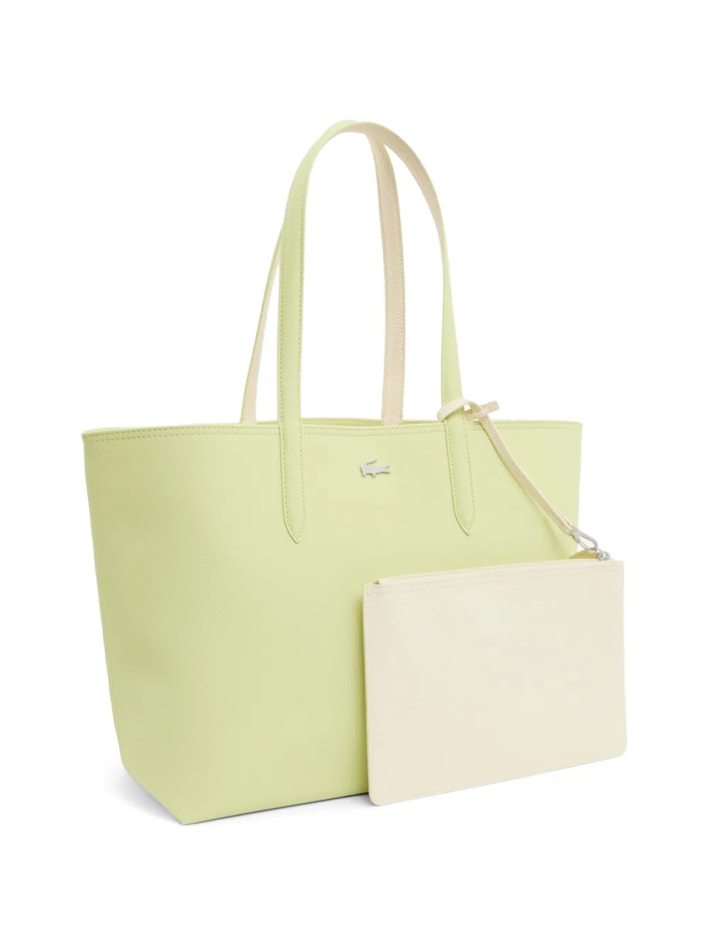 Lacoste Anna omkeerbare shopper met logo Groen