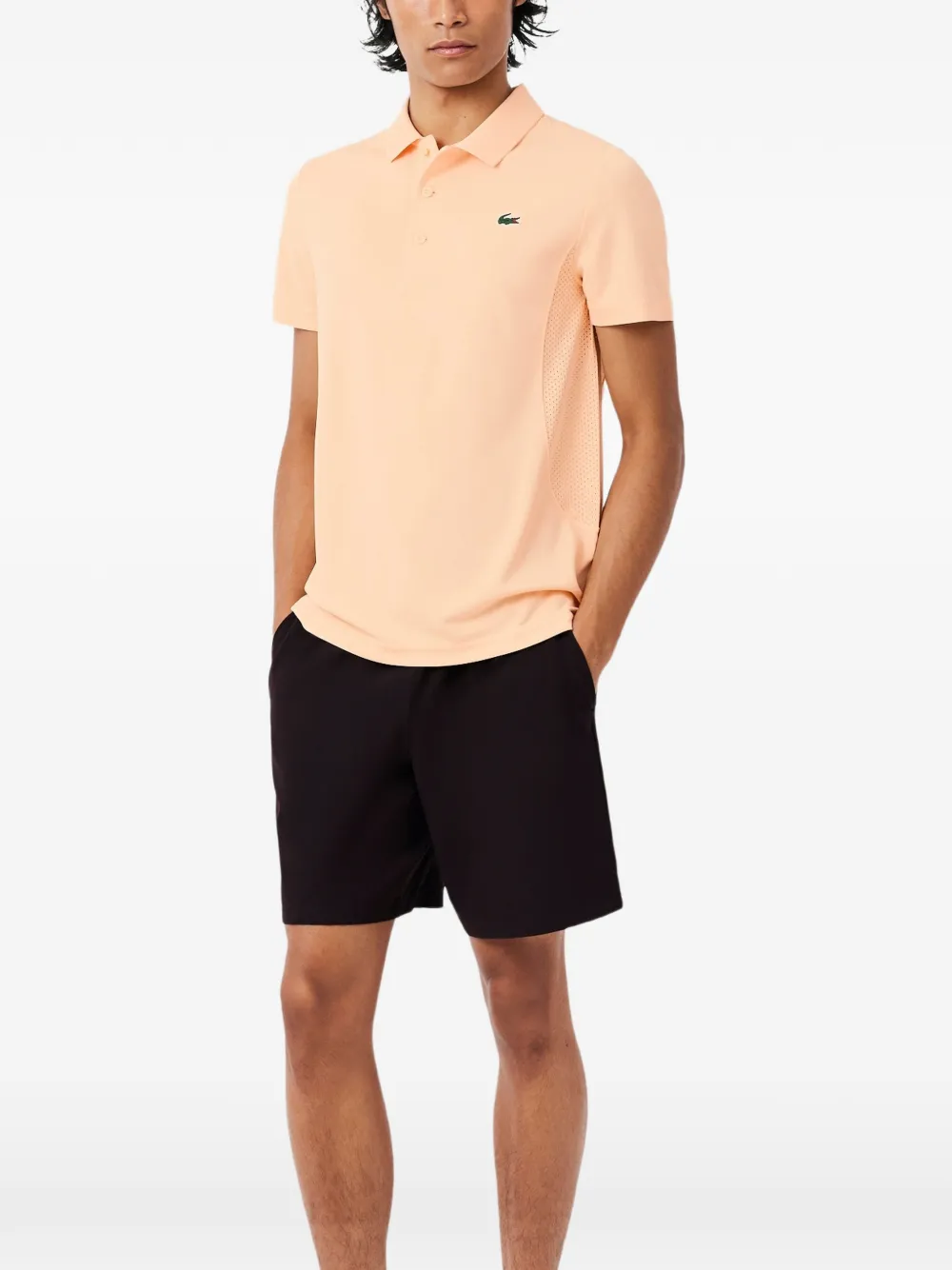 Lacoste Shorts met trekkoord Bruin