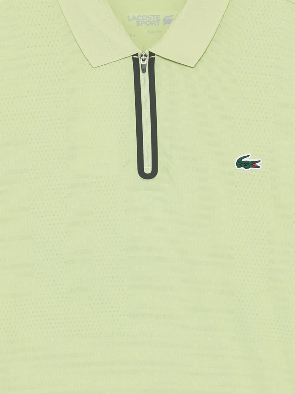 Lacoste Tennis poloshirt met jacquard Groen