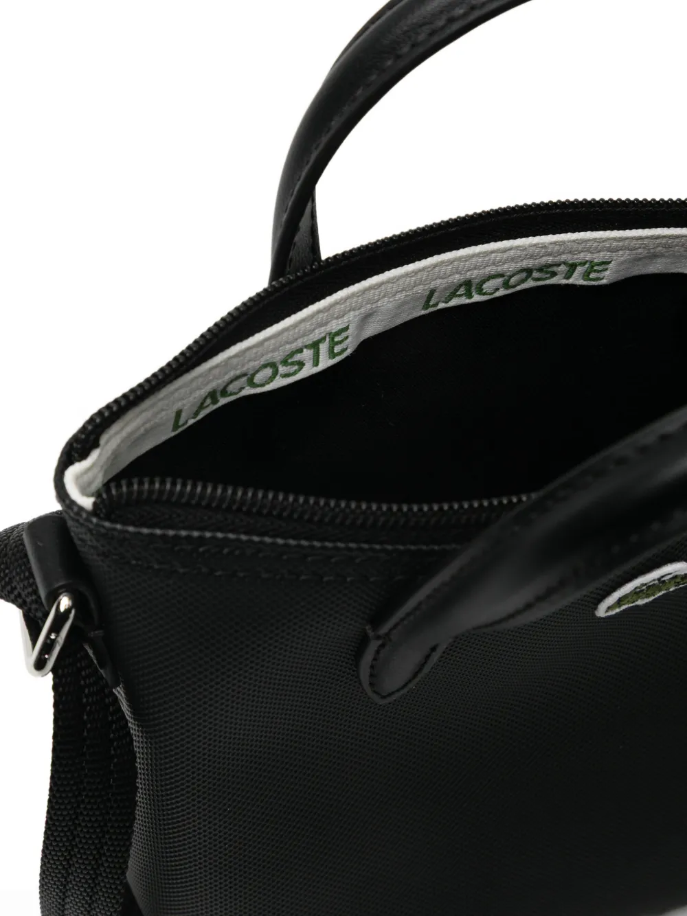 Lacoste Mini-shopper met rits Zwart