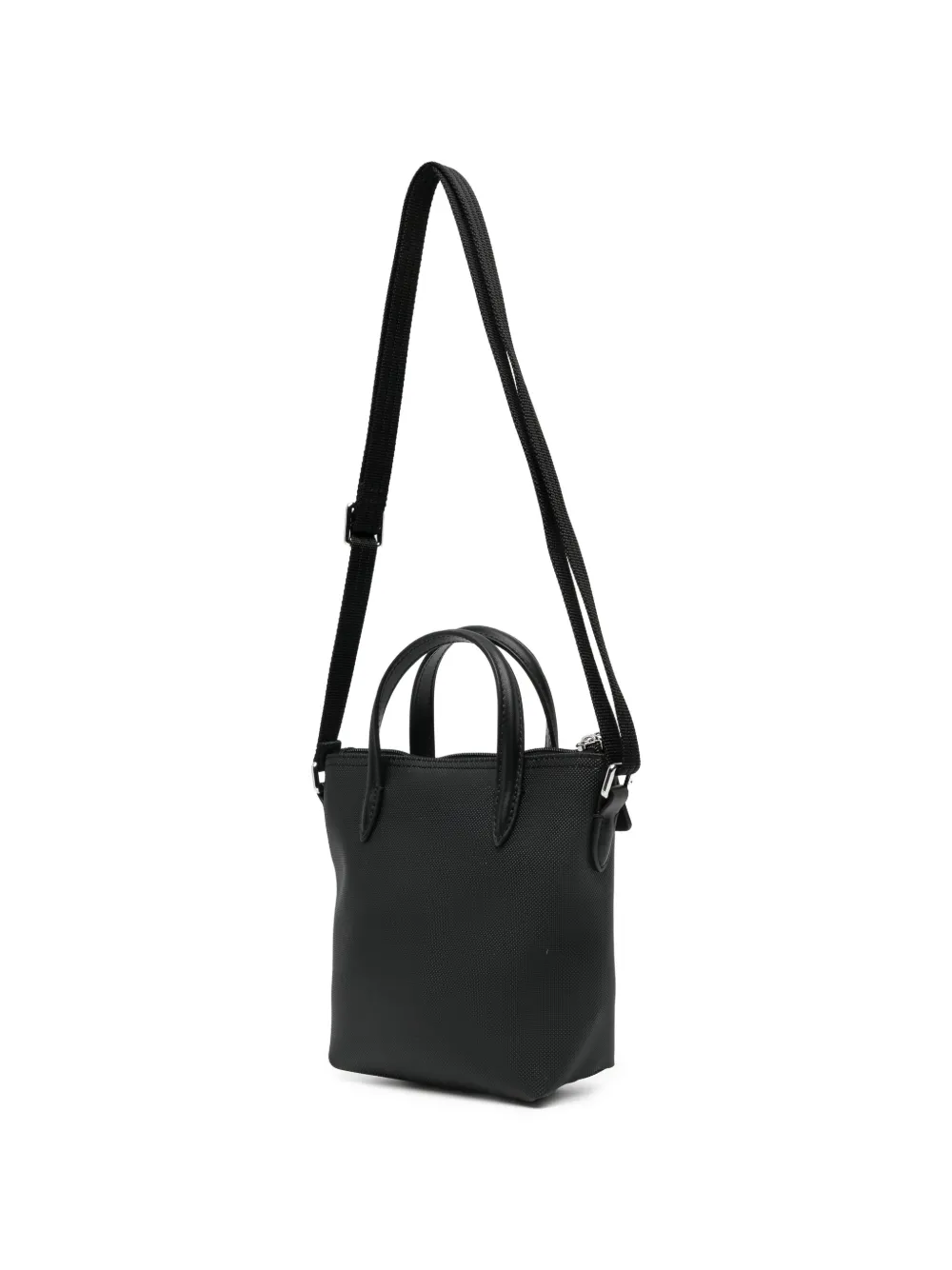 Lacoste Mini-shopper met rits Zwart